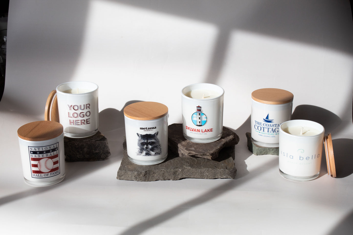 Logo Printed Candle