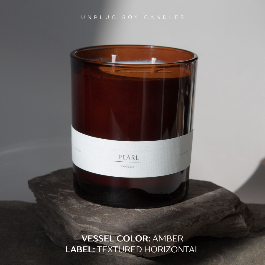 Private Label - 14 oz. Apothecary Glass Candle (2-Wick)