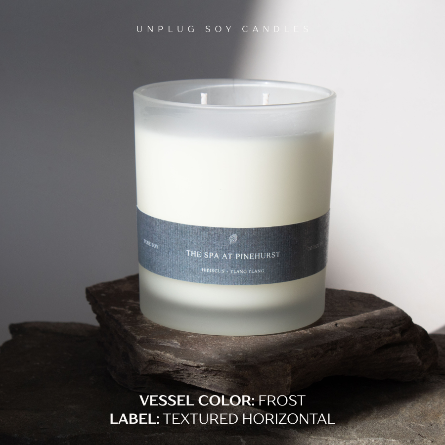 Private Label - 14 oz. Apothecary Glass Candle (2-Wick)