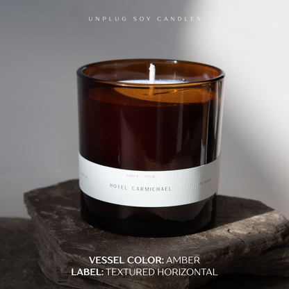 Private Label - 9 oz. Apothecary Glass Candle (1-Wick)