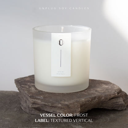 Private Label - 9 oz. Apothecary Glass Candle (1-Wick)