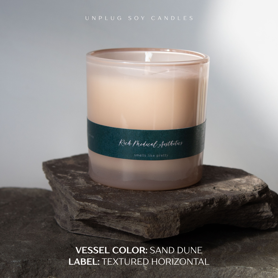 Private Label - 9 oz. Apothecary Glass Candle (1-Wick)