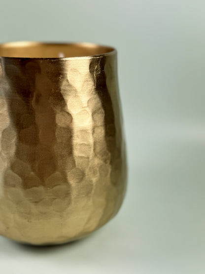 Private Label - Gold Hammered Candle