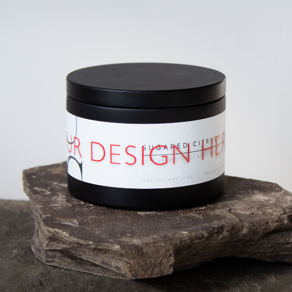 Private Label - Custom Tin Candle