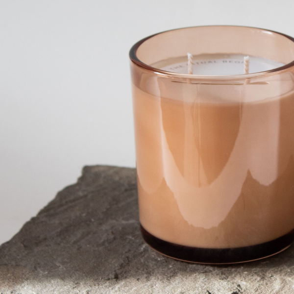 Private Label - 14 oz. Apothecary Glass Candle (2-Wick)