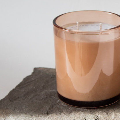Private Label - 14 oz. Apothecary Glass Candle (2-Wick)