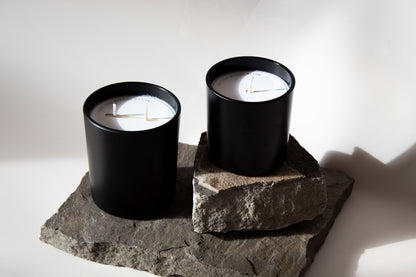 Private Label - 14 oz. Apothecary Glass Candle (2-Wick)