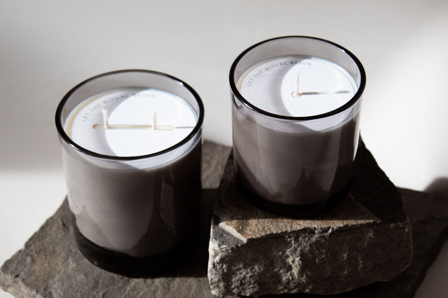 Private Label - 14 oz. Apothecary Glass Candle (2-Wick)