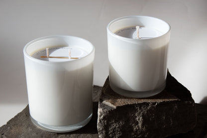 Private Label - 14 oz. Apothecary Glass Candle (2-Wick)