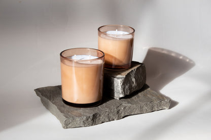 Private Label - 14 oz. Apothecary Glass Candle (2-Wick)