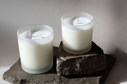Private Label - 14 oz. Apothecary Glass Candle (2-Wick)