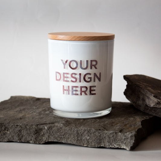 Custom Printed Candle