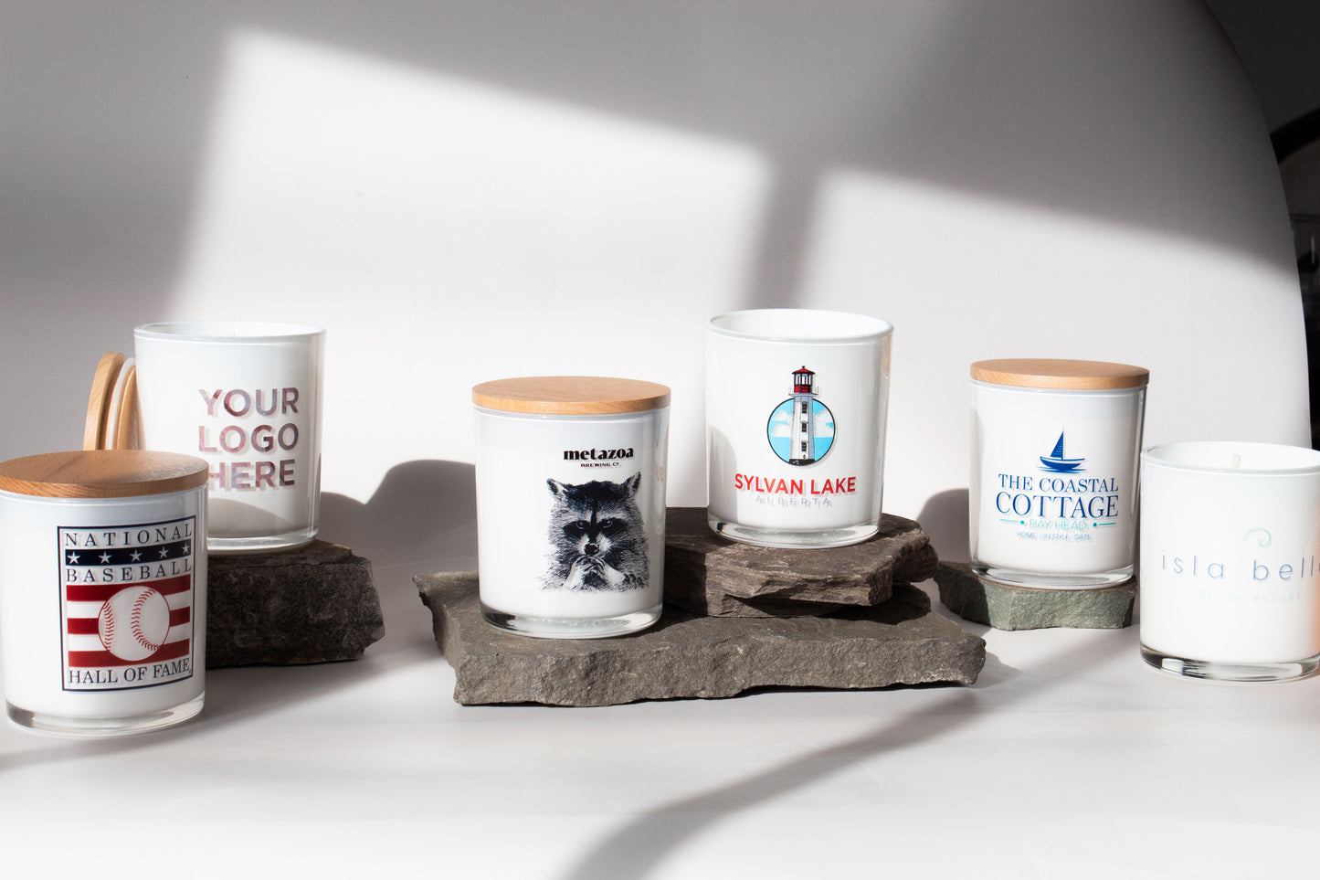 Logo Printed Candle