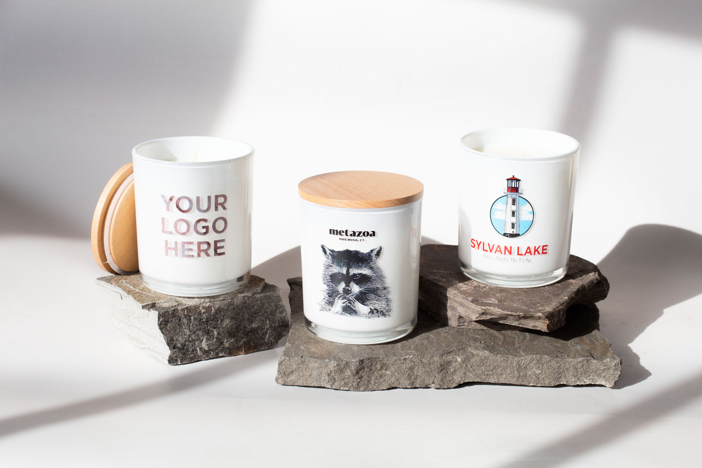 Logo Printed Candle