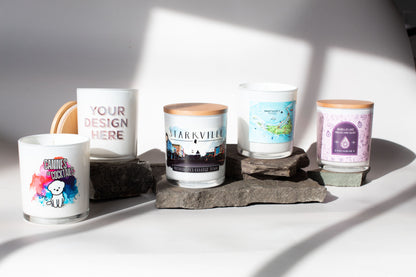 Custom Printed Candle
