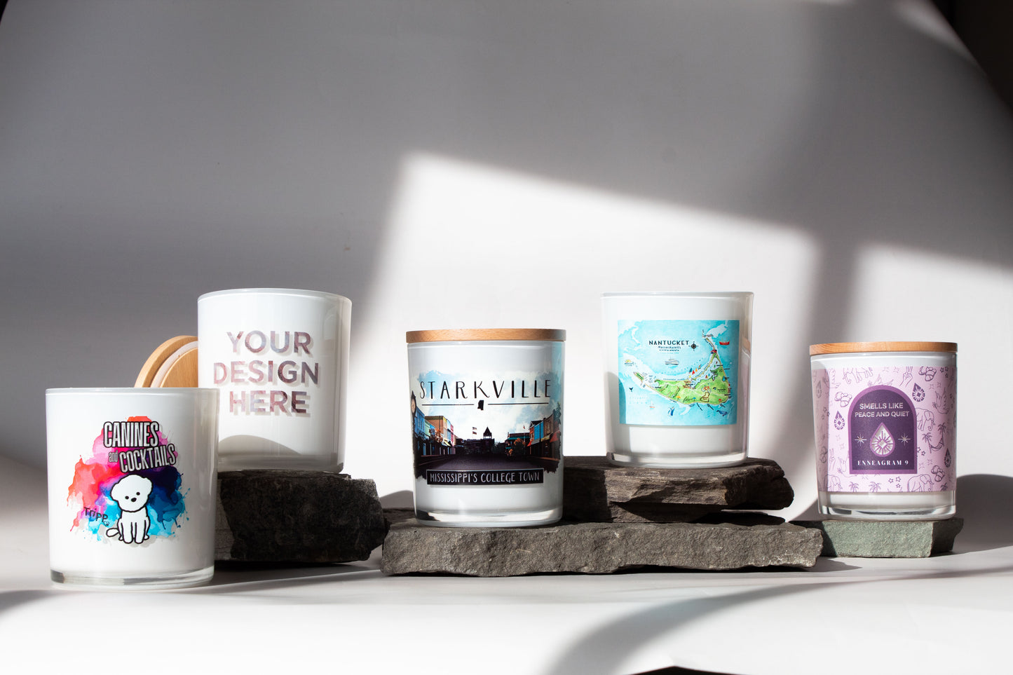 Private Label Printed Candle