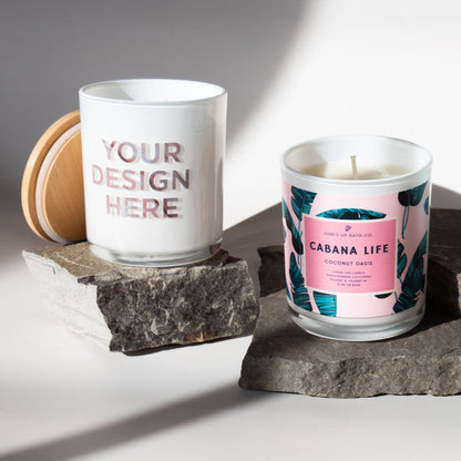 Private Label Printed Candle