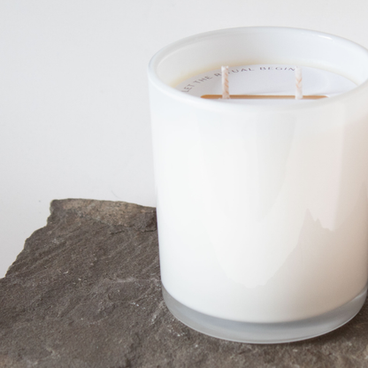 Private Label - 14 oz. Apothecary Glass Candle (2-Wick)
